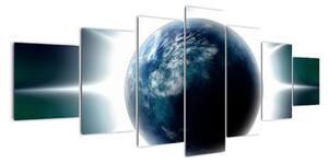 Moderný obraz zemegule (Obraz 210x100cm)