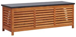Záhradný úložný box 150x50x55 cm masívne eukalyptové drevo