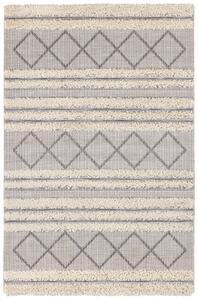 Mujkoberec Original Kusový koberec Olivia 103782 Creme, Grey - 115x170 cm