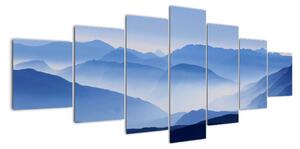 Modré hory - obrazy na stenu (Obraz 210x100cm)