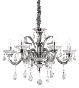 IDEAL LUX 081502 COLOSSAL SP6 závesné svietidlo sivé