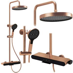 Sprchový set REA Farel Brush Copper