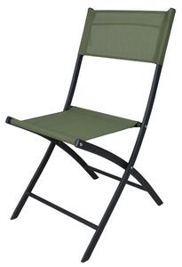 PROGARDEN Záhradná stolička skladacia PROGARDEN zelená I KO-X60000190