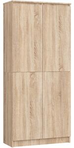 Ak furniture Skriňa Rexa III 80 cm dub sonoma