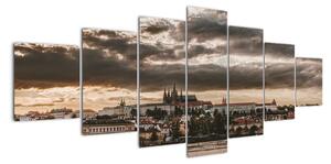 Obraz Prahy (Obraz 210x100cm)
