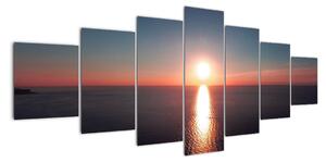 Obraz zapadajúceho slnka (Obraz 210x100cm)