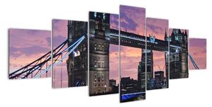 Obraz s Tower Bridge (Obraz 210x100cm)