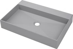 DEANTE CORREO CQR_SU6S Umývadlo na dosku, granit šedá - Deante