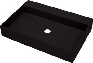 DEANTE CORREO CQR_NU6S Umývadlo na dosku, granit čierna - Deante