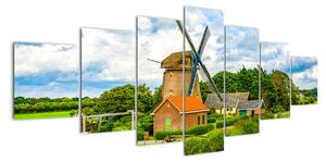 Obraz veterného mlyna (Obraz 210x100cm)