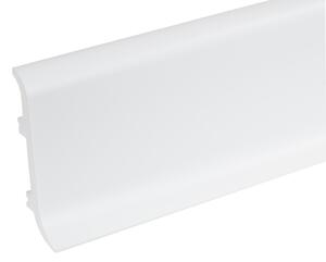 Lišta soklová Cezar ELEGANCE LPC-40 BIELA 100x2440 mm