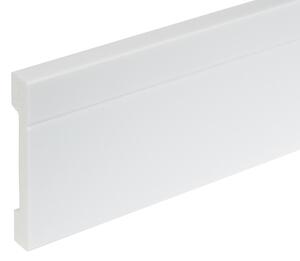 Lišta soklová Cezar ELEGANCE LPC-20 BIELA 15,9x108x2440 mm