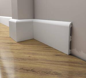 Lišta soklová Cezar ELEGANCE LPC-10 BIELA 110x2440 mm