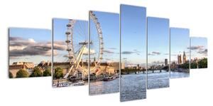 Londýnske oko (London eye) - obraz do bytu (Obraz 210x100cm)