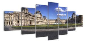 Múzeum Louvre - obraz (Obraz 210x100cm)