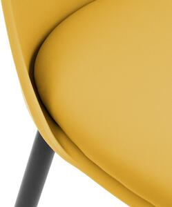 Jídelní židle ADELE žlutá