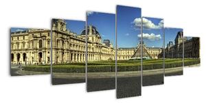 Múzeum Louvre - obraz (Obraz 210x100cm)