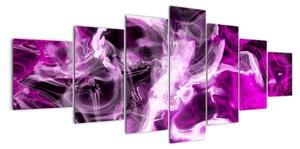 Obraz - fialový dym (Obraz 210x100cm)