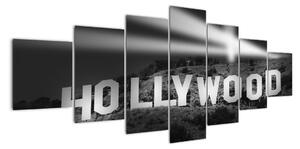 Nápis Hollywood - obraz (Obraz 210x100cm)