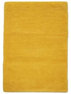 Tiwari Carpet , Ručne všívaný kusový koberec Asra wool gold, 60x110, žltá, obývacia izba
