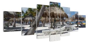 Plážový rezort - obrazy (Obraz 210x100cm)