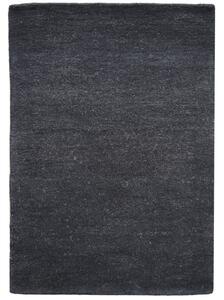 Tiwari Carpet , Ručne všívaný kusový koberec Asra wool čierna, 60x110, čierna, obývacia izba
