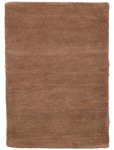 Tiwari Carpet , Ručne všívaný kusový koberec Asra wool hnedá, 60x110, hnedá, obývacia izba