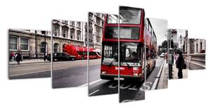 Double-decker v Londýne (Obraz 210x100cm)