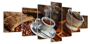Mlynček na kávu - obraz (Obraz 210x100cm)