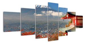 Hora Fuji - moderný obraz (Obraz 210x100cm)
