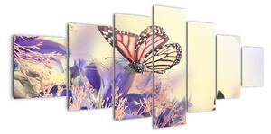 Motýle - obraz (Obraz 210x100cm)