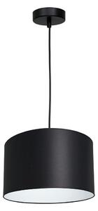 Luster na lanku ARDEN 1xE27/60W/230V pr. 25 cm čierna/biela