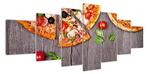 Pizza - obraz (Obraz 210x100cm)