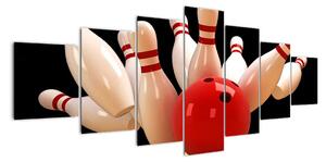 Bowling - obraz (Obraz 210x100cm)