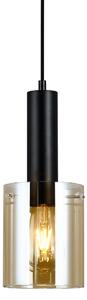 Italux PND-5581-1-BK+AMB Sardo | 40W E27