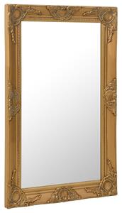Nástenné zrkadlo v barokovom štýle 50x80 cm zlaté