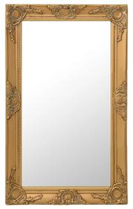Nástenné zrkadlo v barokovom štýle 50x80 cm zlaté
