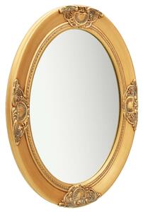 Nástenné zrkadlo v barokovom štýle 50x70 cm zlaté