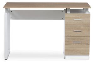 Kancelársky stôl APC-3218 dub sonoma / biely