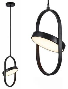 Toolight Toolight, LED závesné svietidlo 18W, 4000K, APP1554-CP, čierna, OSW-05662
