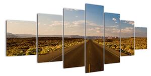 Panorama cesty - obraz (Obraz 210x100cm)