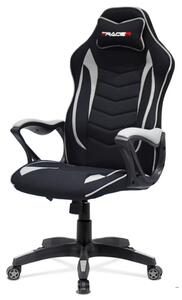 Herná stolička strieborná KA-G408 GREY
