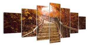 Obraz - schody (Obraz 210x100cm)