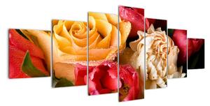 Obraz - kytice kvetov (Obraz 210x100cm)
