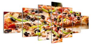 Pizza, obraz (Obraz 210x100cm)
