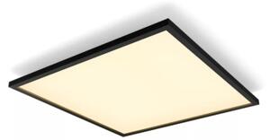 Philips - LED stmievateľné stropné svietidlo Hue AURELLE LED/39W/230V 60x60 cm čierna