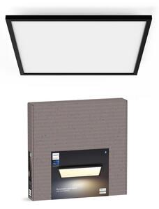 Philips - LED stmievateľné stropné svietidlo Hue AURELLE LED/39W/230V 60x60 cm čierna