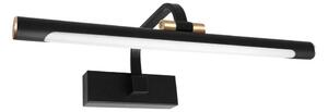 LED kúpeľňové osvetlenie na zrkadlo VINCI LED/12W/230V 40 cm IP44 čierna