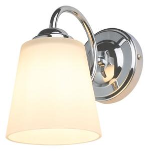 Nástenná lampa PAFOS 1xE27/15W/230V lesklý chróm