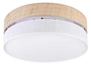 Stropné svietidlo SIRJA BOHO 2xE27/15W/230V priemer 45 cm béžová/biela